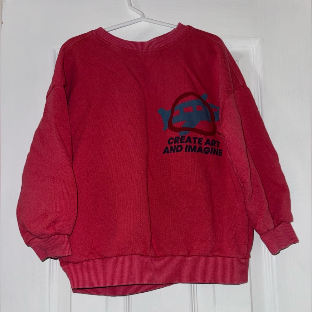 Zara Toddler Boy Crewneck Sweatshirt size 4-5 (110cm)